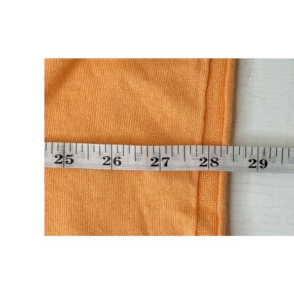 Chico's Long Sleeve V-Neck Sweater Orange Casual Relaxed Stretch Relaxed M - Picture 10 of 10